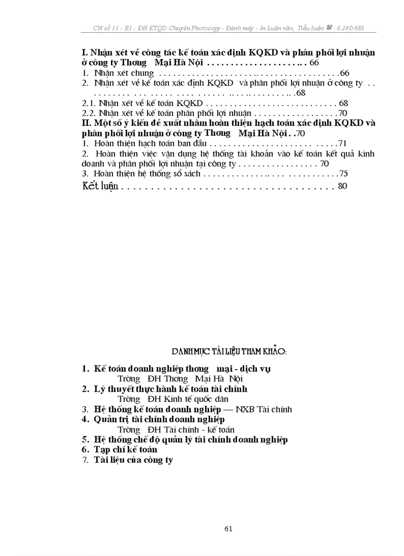 image for page Hoàn thiện kế toán xác định kết quả kinh doanh và phân phối lợi nhuận trong Doanh nghiệp thương mại Công ty Thương Mại Hà Nội