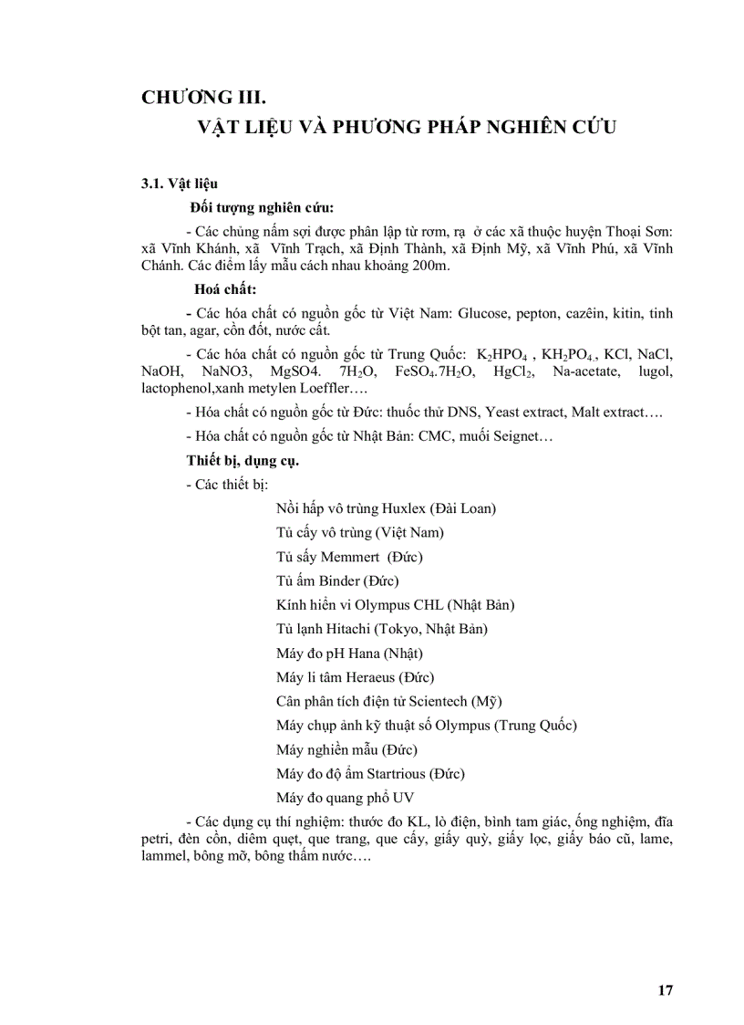 image for page Phân lập một số chủng nấm sợi có khả năng chuyển hóa rơm rạ từ lúa làm phân hữu cơ trồng trọt