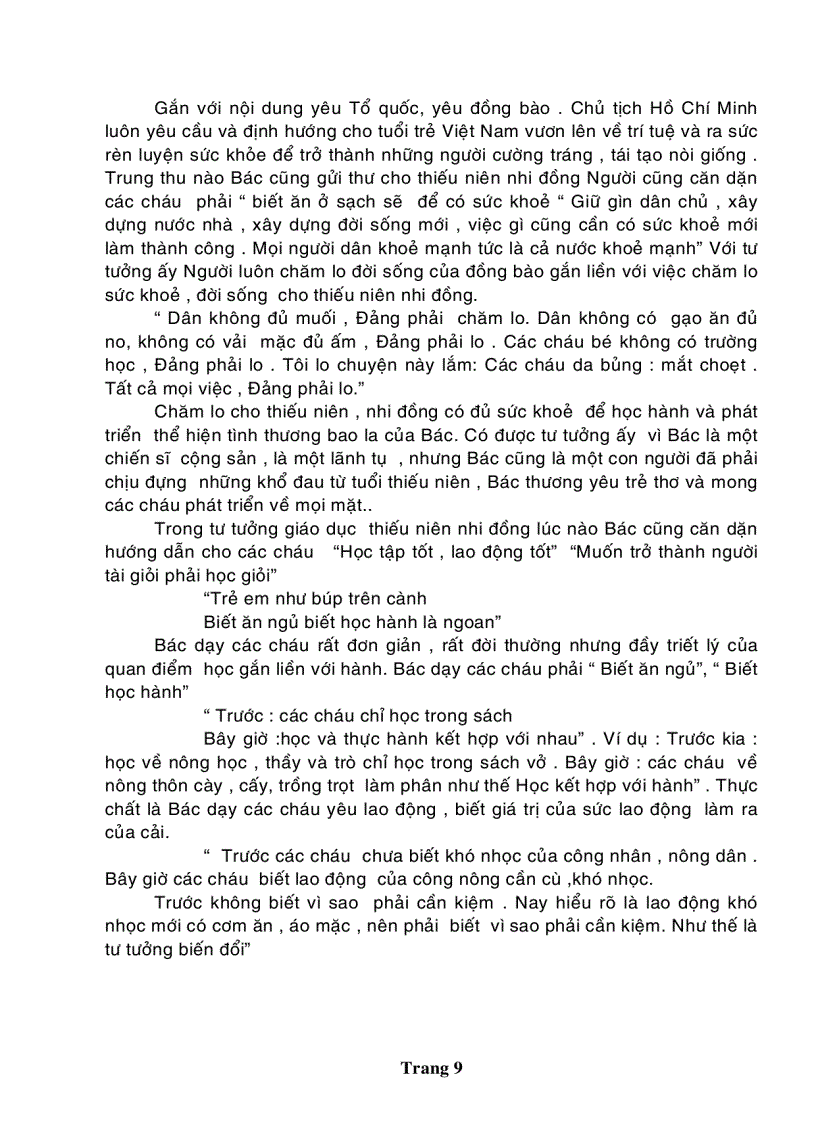 image for page Sinh Hoạt Sao Nhi Đồng Trong Trường Tiểu Học Ở An Giang