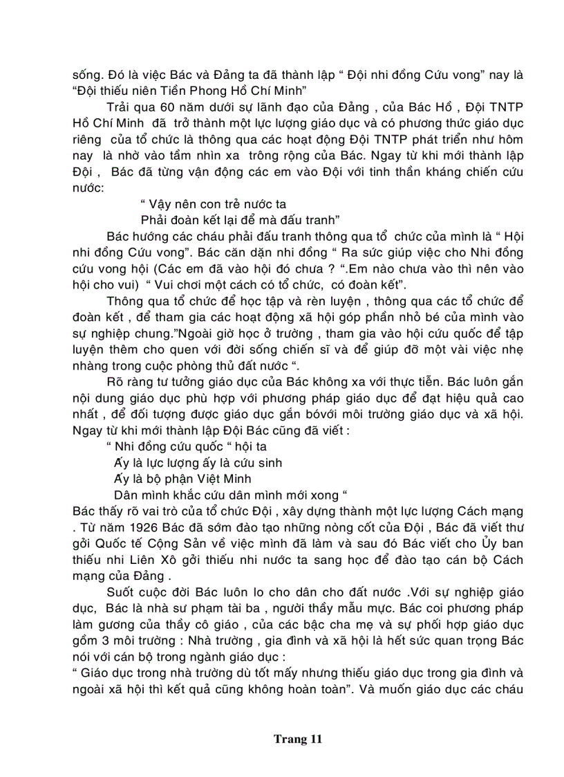 image for page Sinh Hoạt Sao Nhi Đồng Trong Trường Tiểu Học Ở An Giang