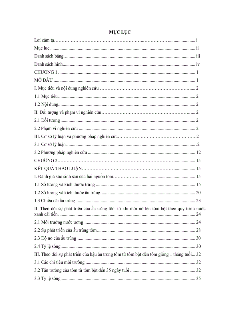 image for page So sánh sự sinh sản và phát triển của ấu trùng và hậu ấu trùng tôm càng xanh Macrobrachium rosenbergii nguồn gốc địa phương và Hawaii