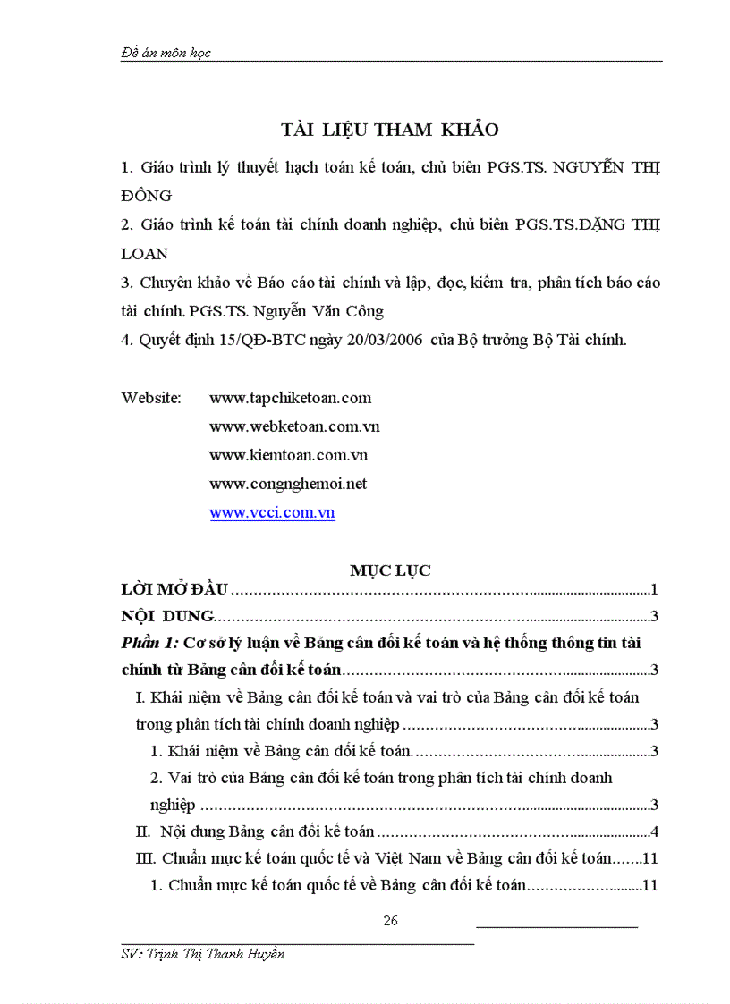 image for page Bàn về hoàn thiện Bảng cân đối kế toán trong các Doanh nghiệp VN