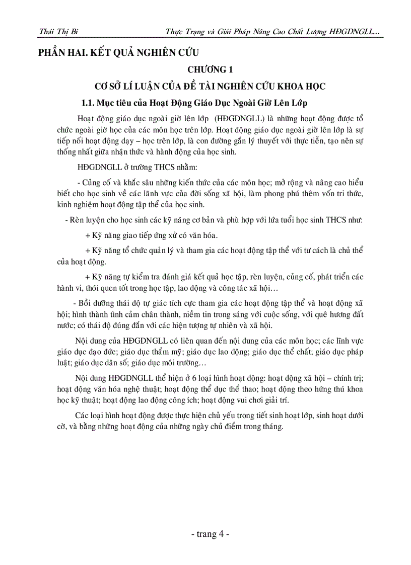 image for page Thực Trạng Và Giải Pháp Nâng Cao Chất Lượng Hoạt Động Giáo Dục Ngoài Giờ Lên Lớp Lớp 7 Ở Một Số Trường Trung Học Cơ Sở Theo Chương Trình Và Sách Giáo Khoa Mới Ở An Giang