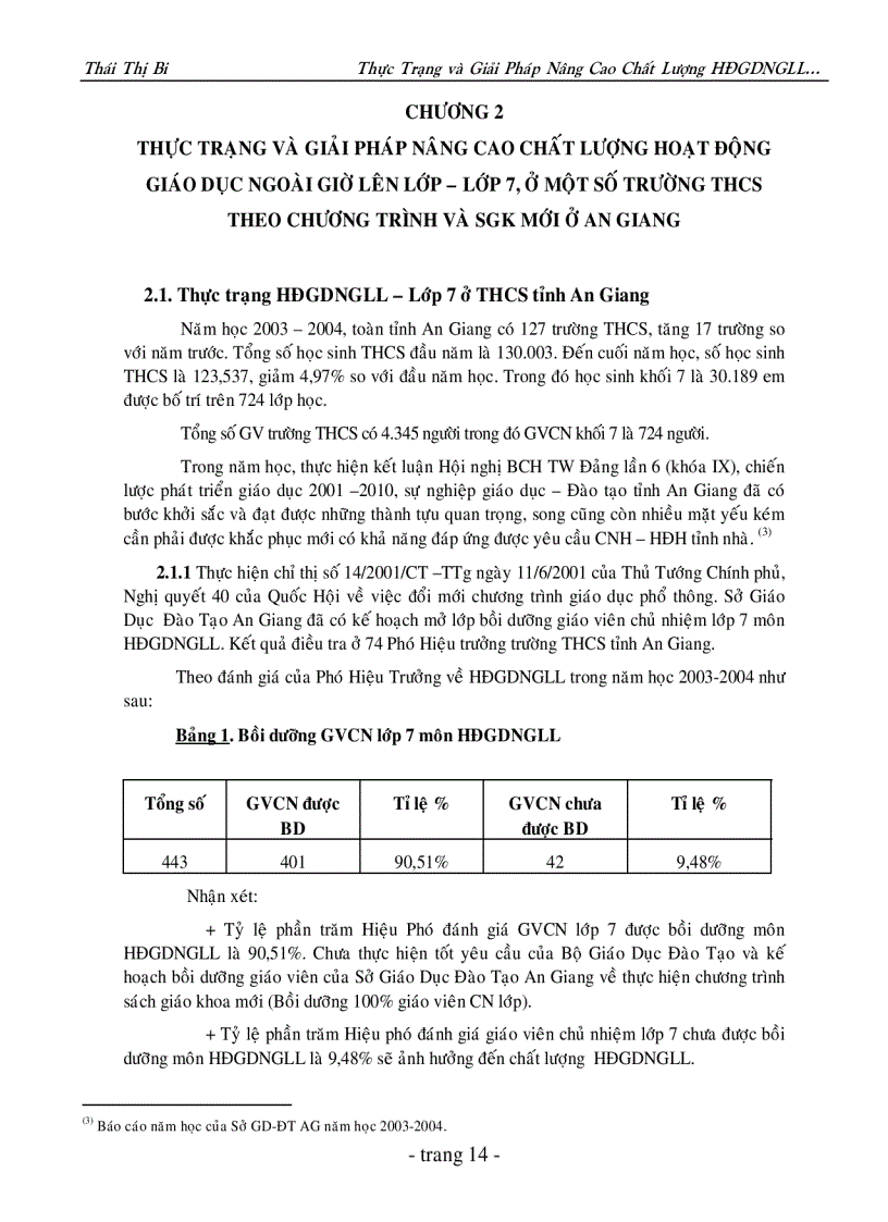 image for page Thực Trạng Và Giải Pháp Nâng Cao Chất Lượng Hoạt Động Giáo Dục Ngoài Giờ Lên Lớp Lớp 7 Ở Một Số Trường Trung Học Cơ Sở Theo Chương Trình Và Sách Giáo Khoa Mới Ở An Giang