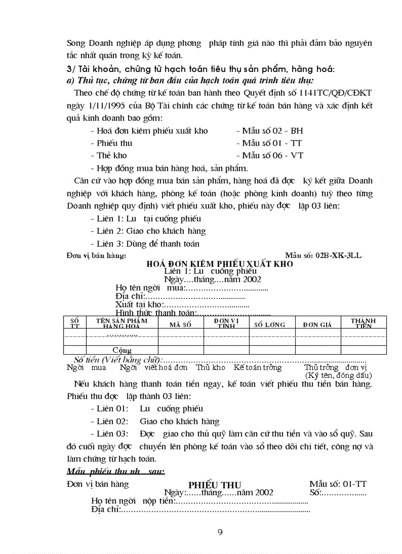 image for page Tổ chức hạch toán tiêu thụ sản phẩm hàng hoá và xác định kết quả kinh doanh tại Công ty Vận tải Xây dựng và Chế biến Lương thực Vĩnh Hà