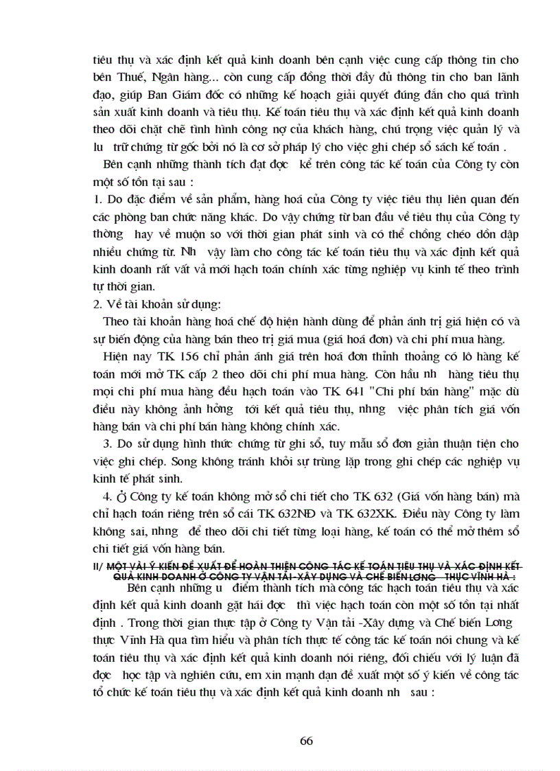 image for page Tổ chức hạch toán tiêu thụ sản phẩm hàng hoá và xác định kết quả kinh doanh tại Công ty Vận tải Xây dựng và Chế biến Lương thực Vĩnh Hà