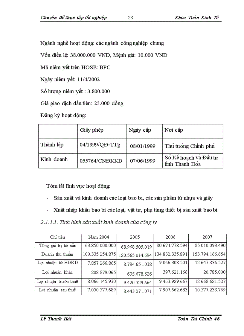 image for page Sử dụng 1 số hệ số tài chính trong định giá cổ phiếu trên thị trường chứng khoán VN
