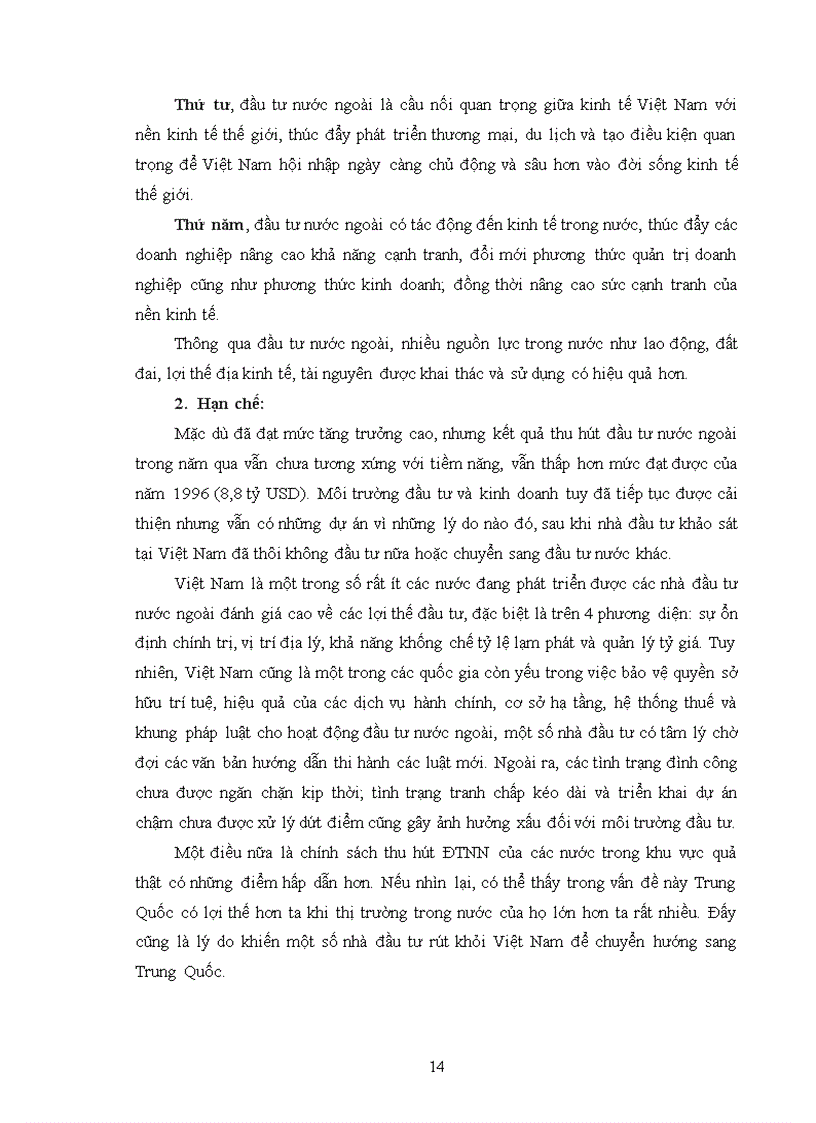 image for page Vấn đề FDI ở Việt Nam