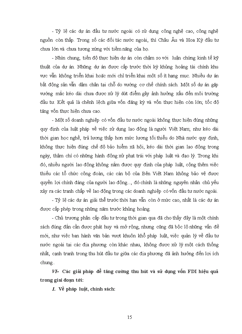 image for page Vấn đề FDI ở Việt Nam
