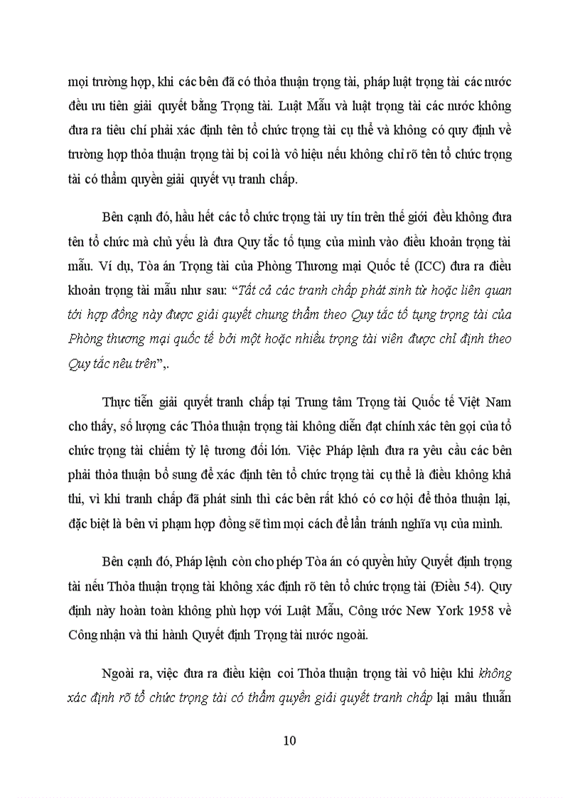 image for page Bình luận quy định về thỏa thuận trọng tài trong Pháp lệnh trọng tài thương mại 2003