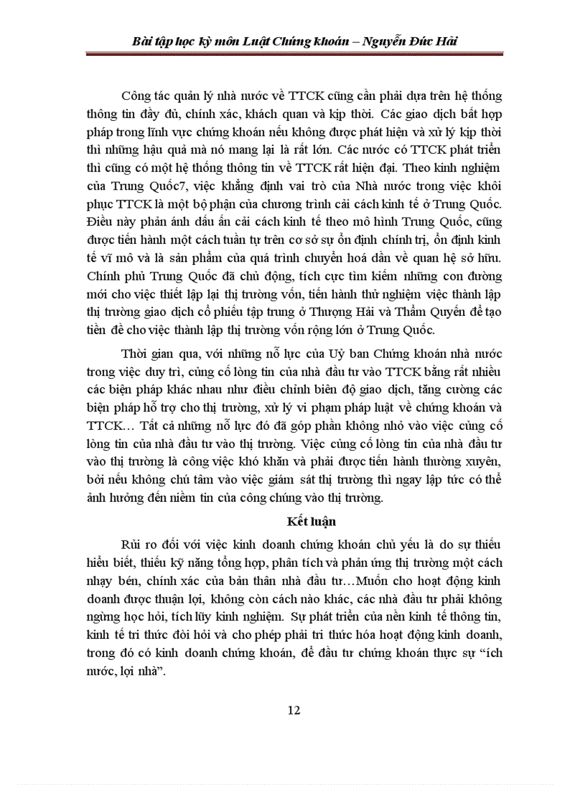 image for page Phân tích những biện pháp cơ bản để phòng ngừa rủi ro trong hoạt động kinh doanh chứng khoán