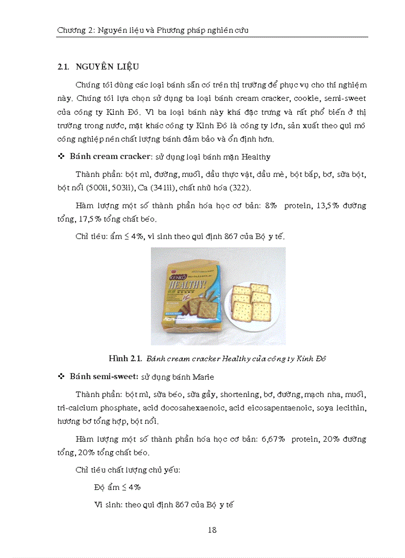 image for page Mối tuơng quan giữa phuơng pháp phân tích bằng thiết bị và phân tích bằng cảm quan trong phân tích độ cứng của sản phẩm bánh BISCUIT