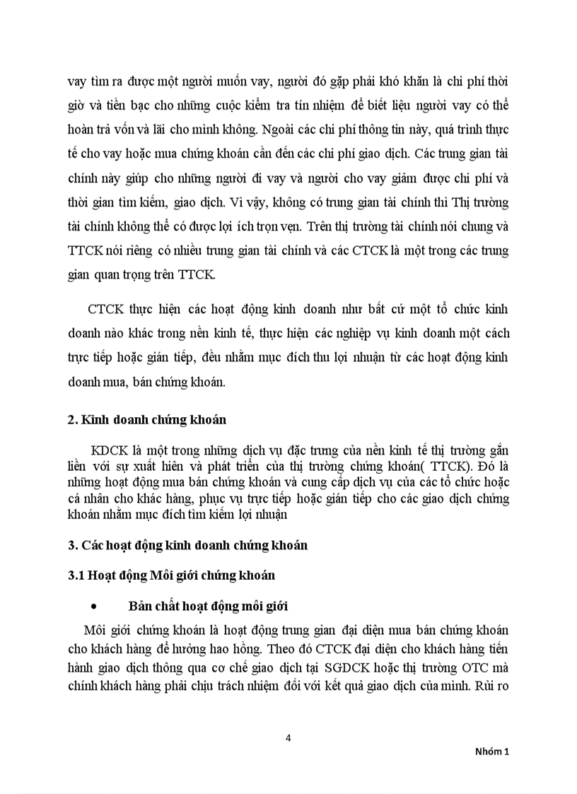 image for page Các nghiệp vụ kinh doanh tại công ty chứng khoán fpt