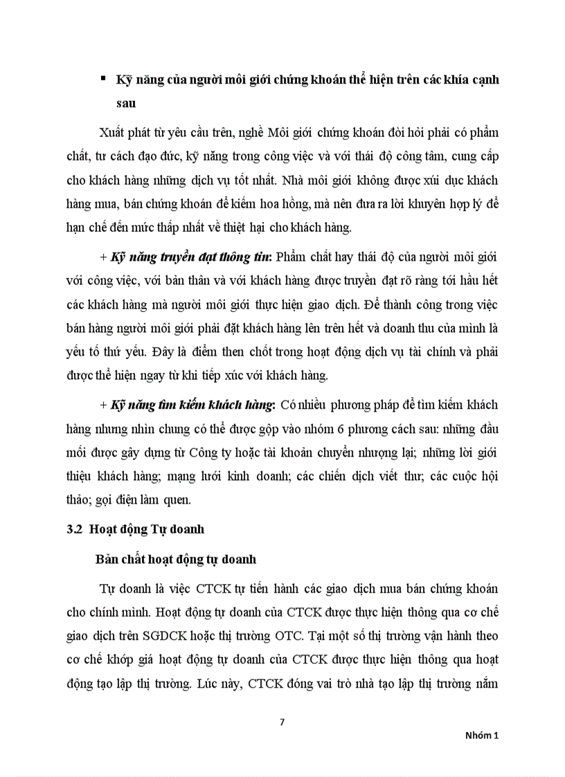 image for page Các nghiệp vụ kinh doanh tại công ty chứng khoán fpt