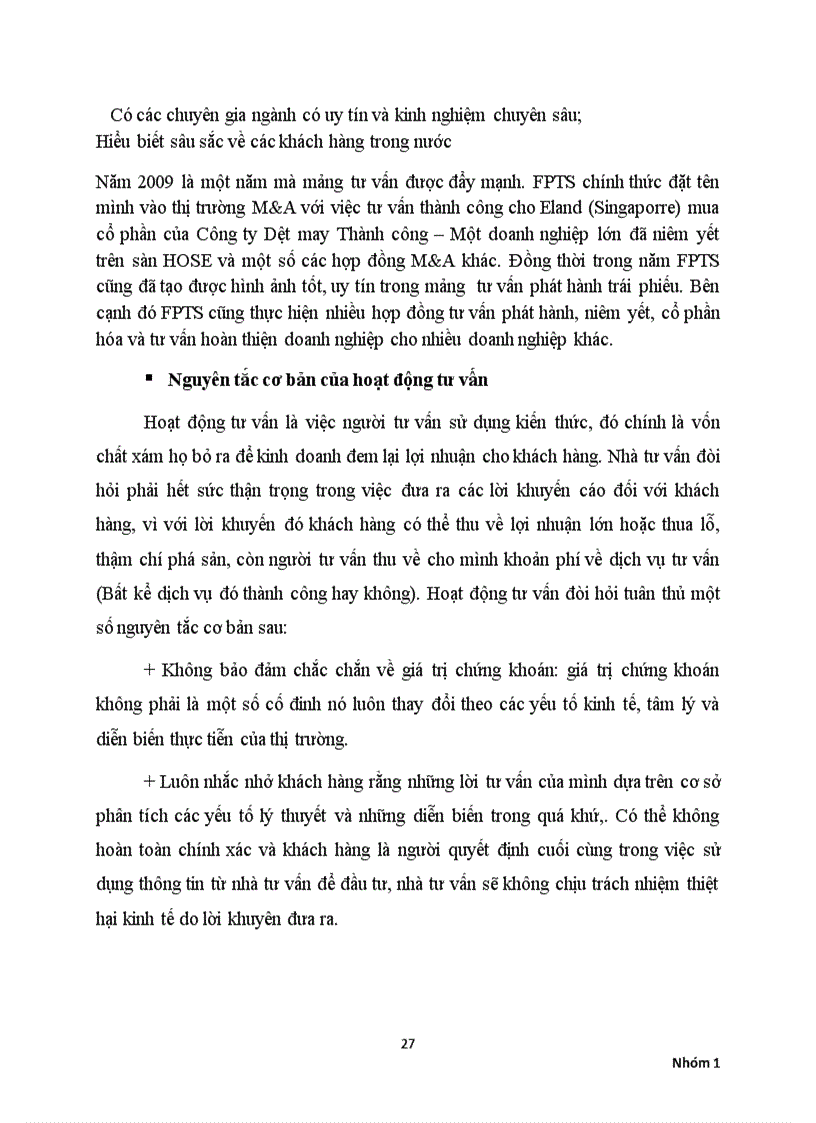 image for page Các nghiệp vụ kinh doanh tại công ty chứng khoán fpt