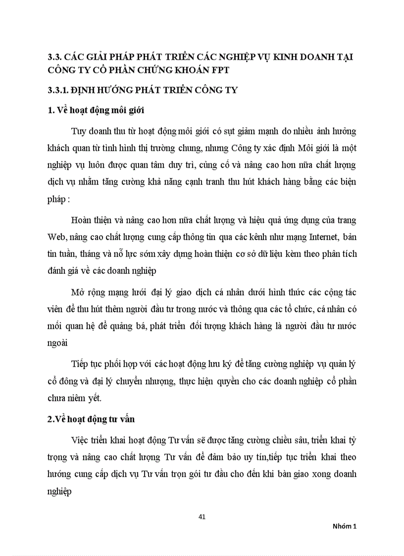 image for page Các nghiệp vụ kinh doanh tại công ty chứng khoán fpt