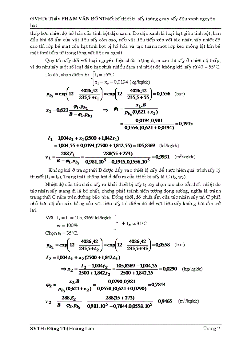 image for page Thiết kế hệ thống Sấy thùng quay sấy đậu xanh nguyên hạt