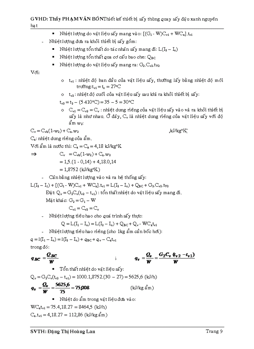 image for page Thiết kế hệ thống Sấy thùng quay sấy đậu xanh nguyên hạt