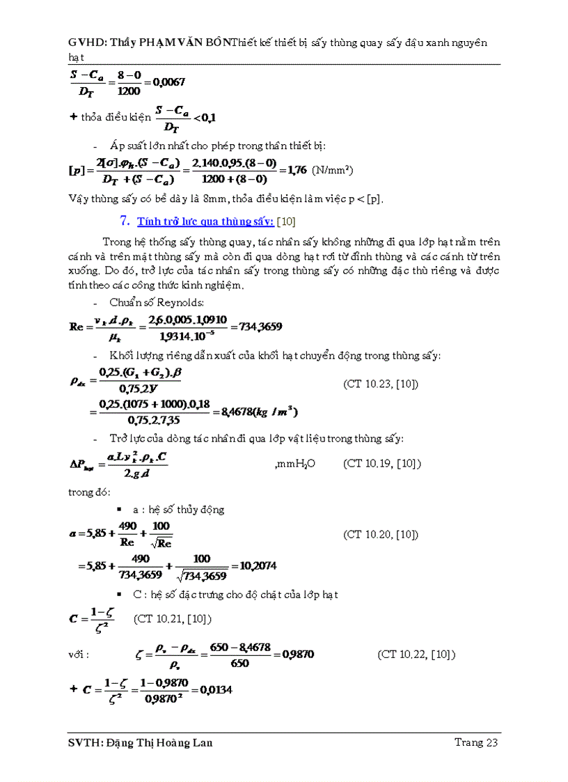 image for page Thiết kế hệ thống Sấy thùng quay sấy đậu xanh nguyên hạt