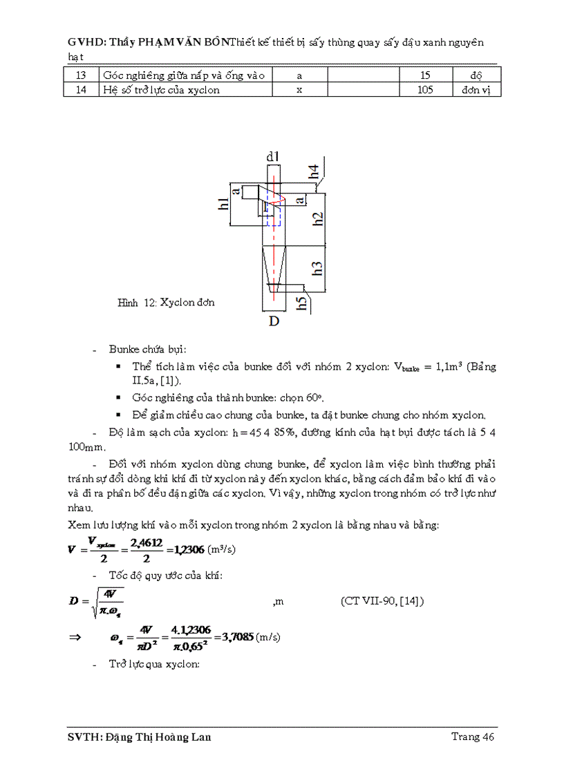 image for page Thiết kế hệ thống Sấy thùng quay sấy đậu xanh nguyên hạt