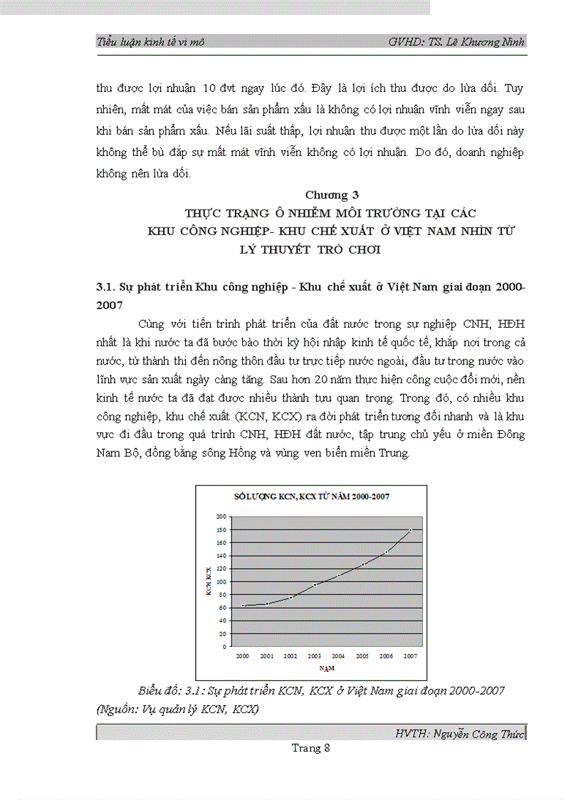 image for page Thực trạng ô nhiễm môi trường tại các Khu công nghiệp Khu chế xuất ở Việt Nam nhìn từ lý thuyết trò chơi