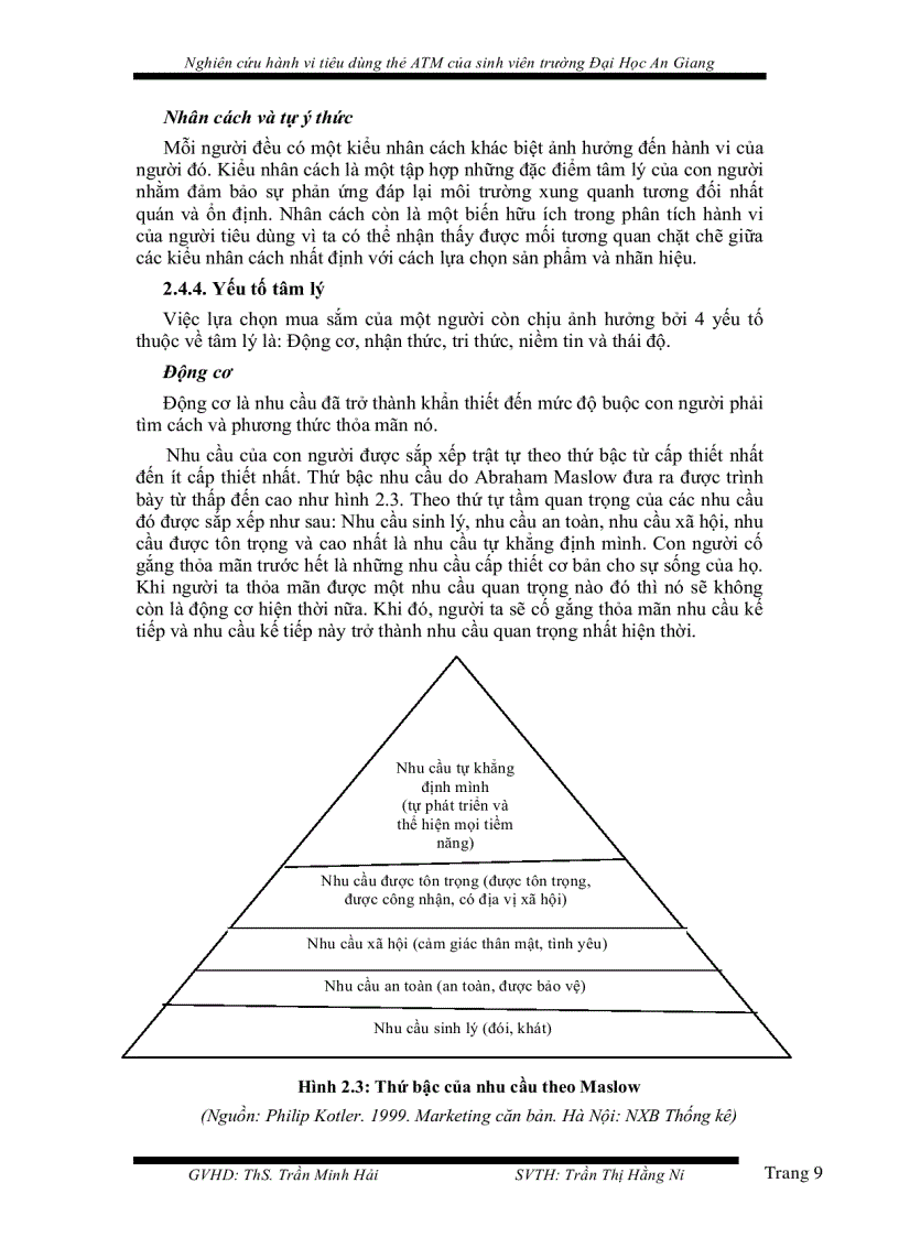 image for page Nghiên cứu hành vi tiêu dùng thẻ ATM của sinh viên trường Đại học An Giang