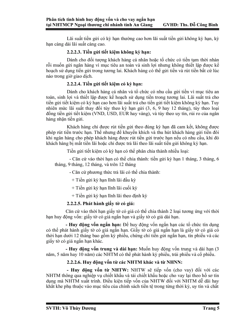 image for page Phân tích chính sách huy động vốn và cho vay ngắn hạn tại ngân hàng Ngoại Thương chi nhánh tỉnh An Giang