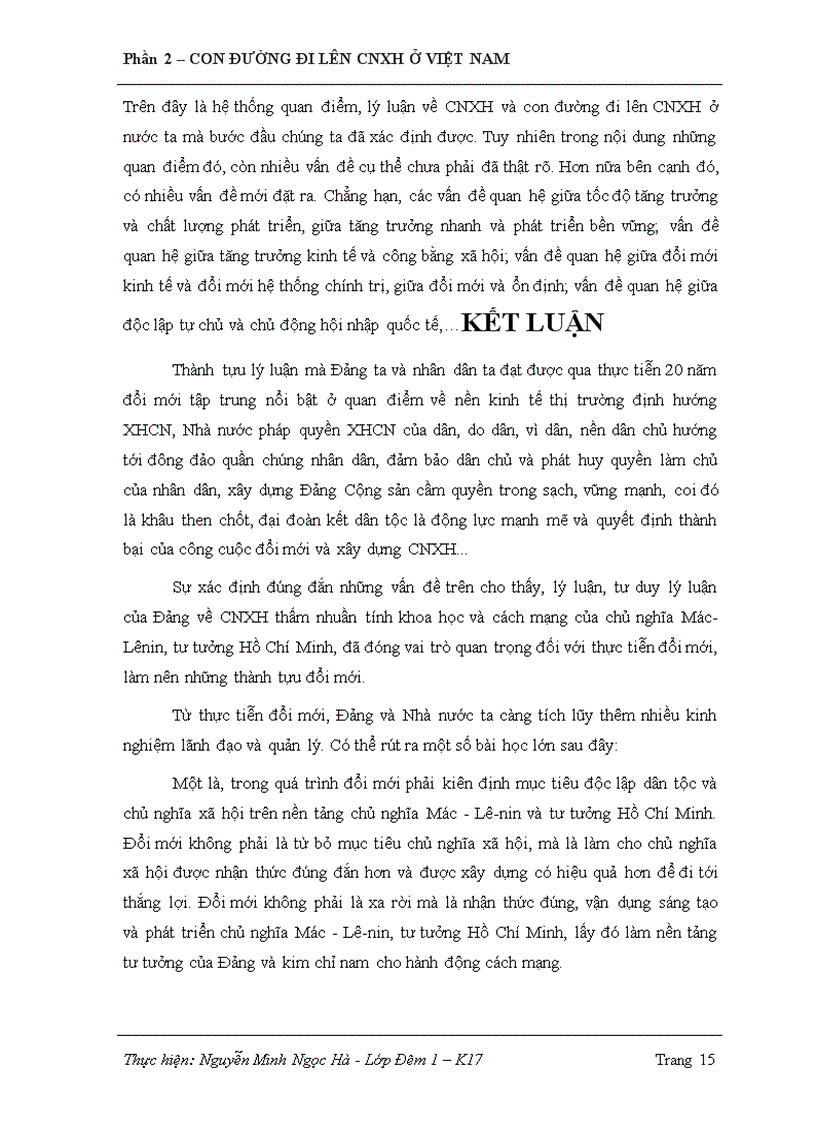 image for page Nhận thức về chủ nghĩa xã hội và con đường đi lên chủ nghĩa xã hội ở Việt Nam