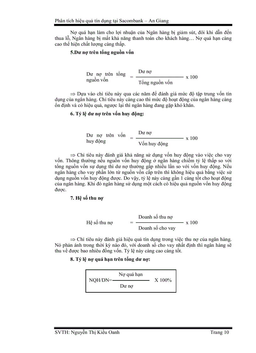 image for page Phân tích hiệu quả tín dụng tại Sacombank chi nhánh An Giang