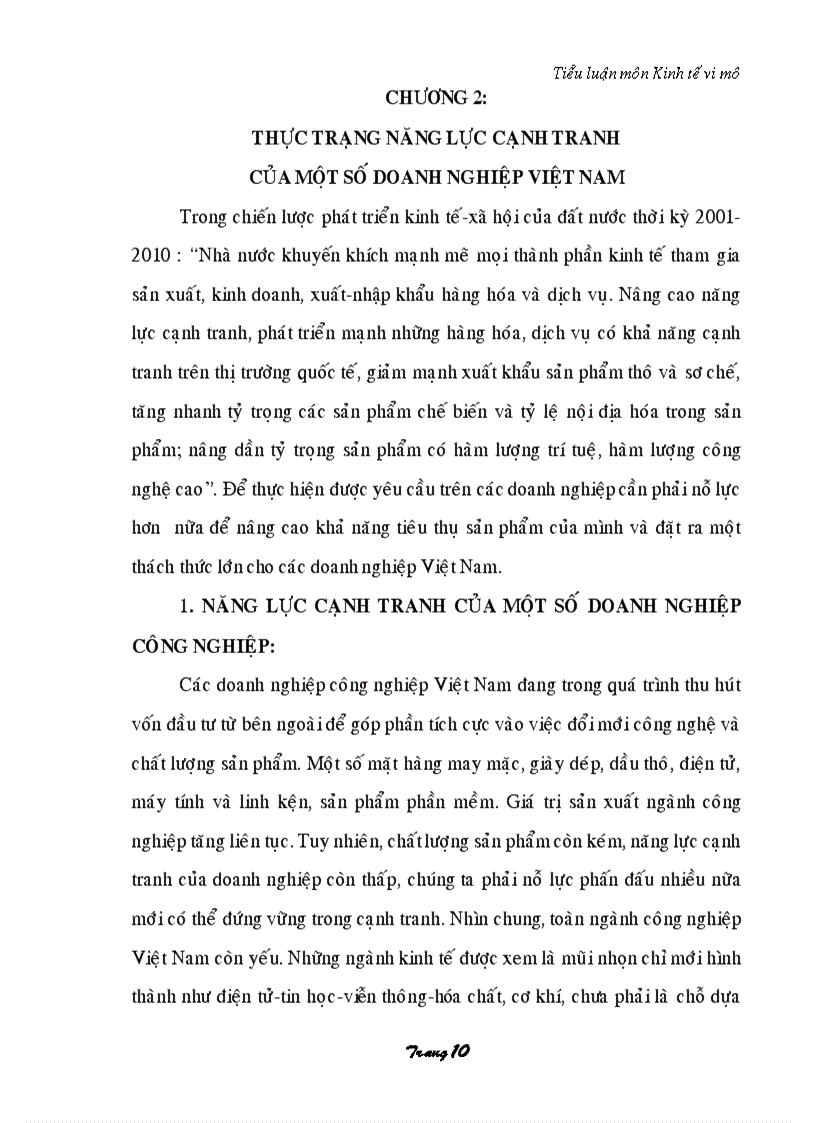image for page Vấn đề cạnh tranh và nâng cao năng lực cạnh tranh của doanh nghiệp Việt Nam trong điều kiện toàn cầu hóa
