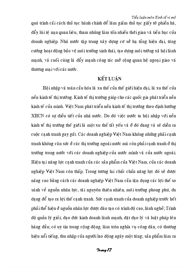 image for page Vấn đề cạnh tranh và nâng cao năng lực cạnh tranh của doanh nghiệp Việt Nam trong điều kiện toàn cầu hóa