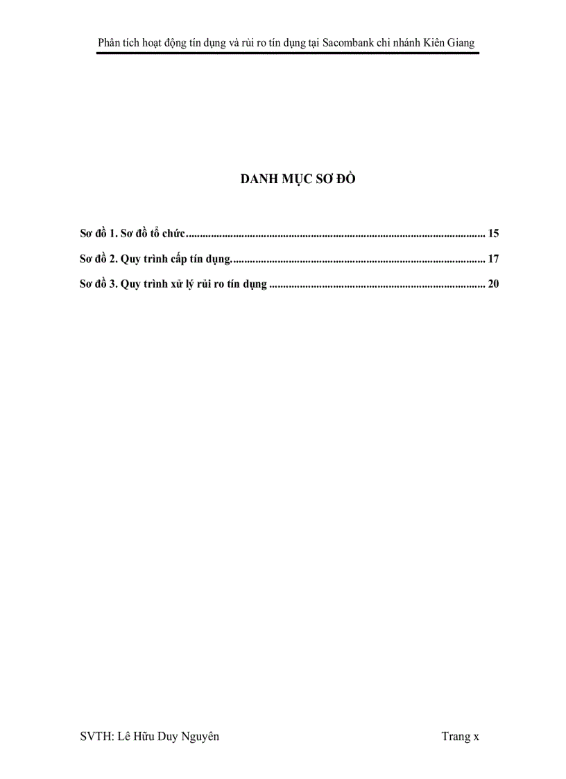 image for page Phân tích hoạt động tín dụng và rủi ro tín dụng tại Sacombank Chi nhánh Kiên Giang