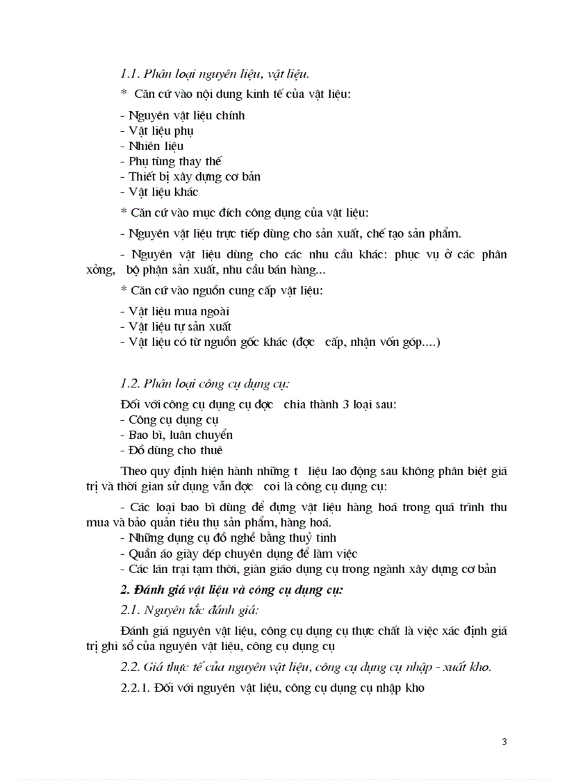 image for page Kế toán nguyên vật liệu và công cụ dụng cụ tại Xí nghiệp kinh doanh vật liệu xây dựng số