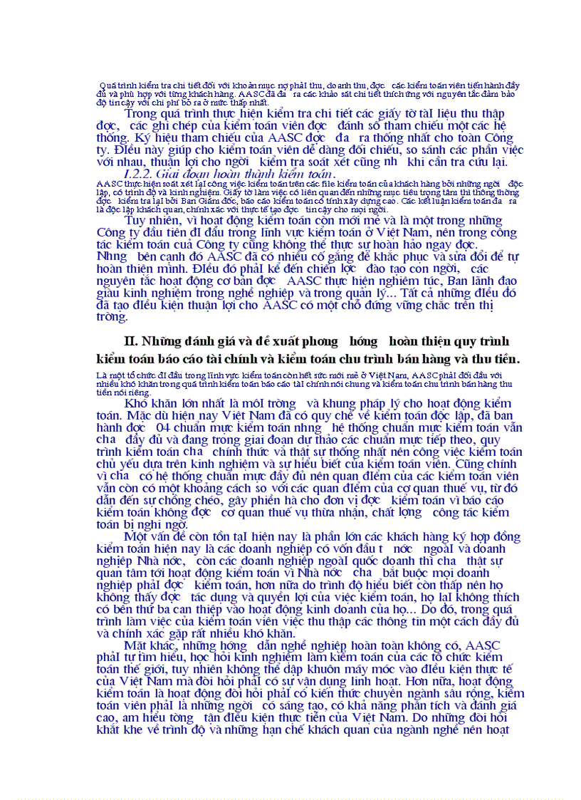 image for page Kiểm toán chu trình bán hàng thu tiền trong kiểm toán báo cáo tài chính do Công ty Dịch vụ Tư vấn Tài chính Kế toán và Kiểm toán AASC