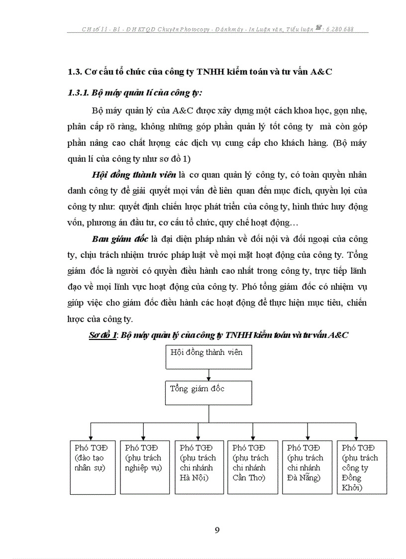 image for page Hoàn thiện kiểm soát chất lượng kiểm toán trong kiểm toán báo cáo tài chính do Công ty TNHH kiểm toán và tư vấn A C thực hiện