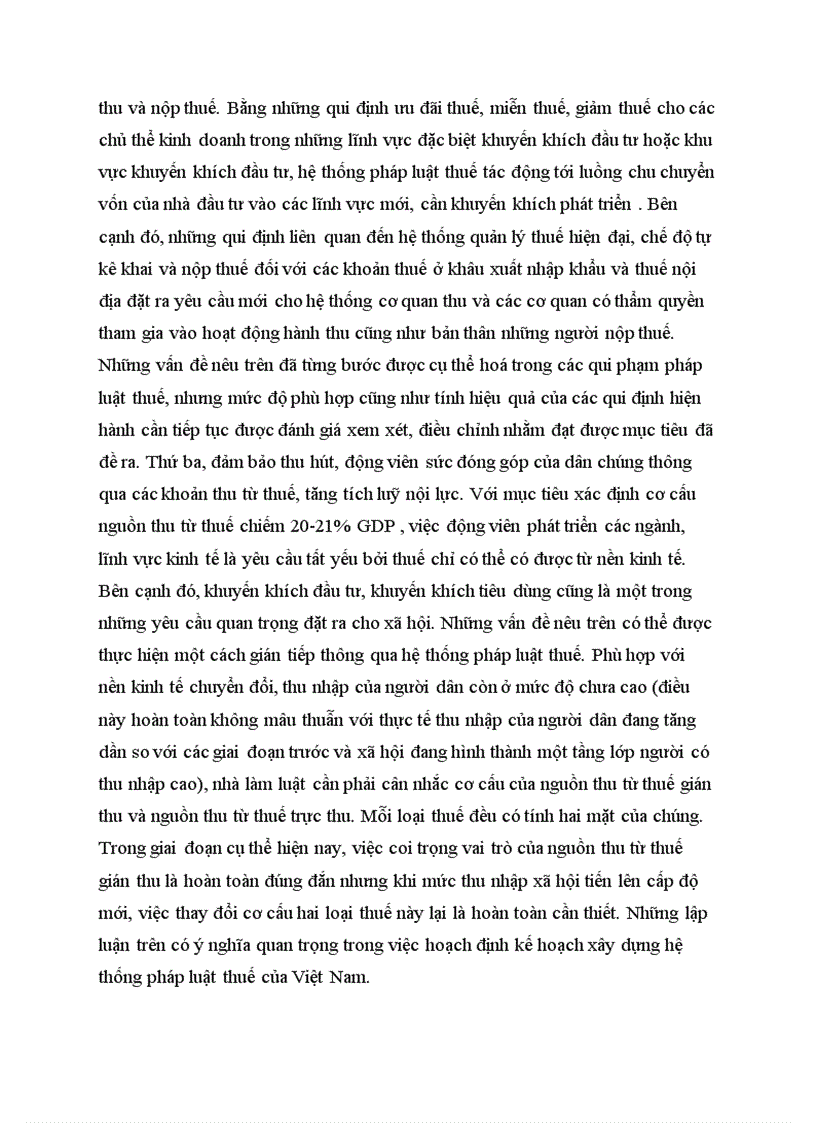 image for page Những yêu cầu và mục tiêu cơ bản của việc hoàn thiện hệ thống pháp luật thuế ở Việt Nam