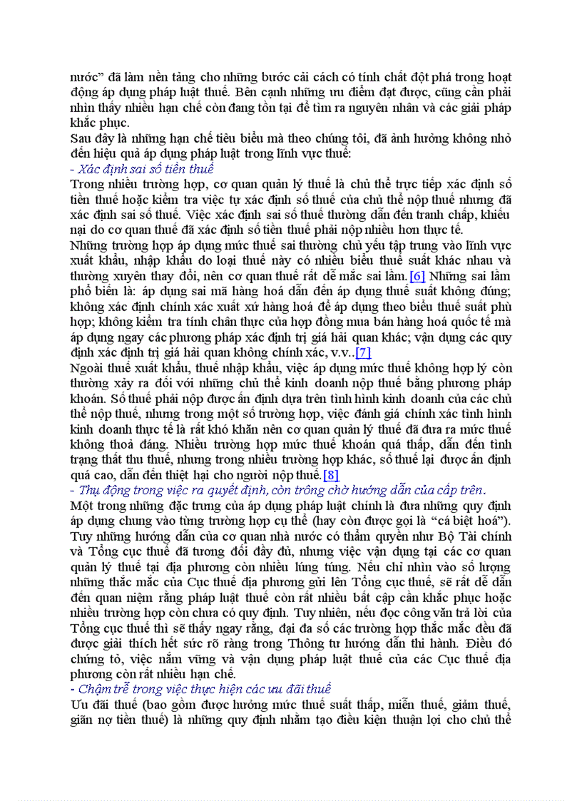 image for page Áp dụng pháp luật trong lĩnh vực thuế