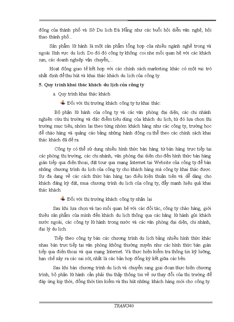 image for page Mối quan hệ giữa công ty lữ hành với các nhà cung cấp dịch vụ du lịch