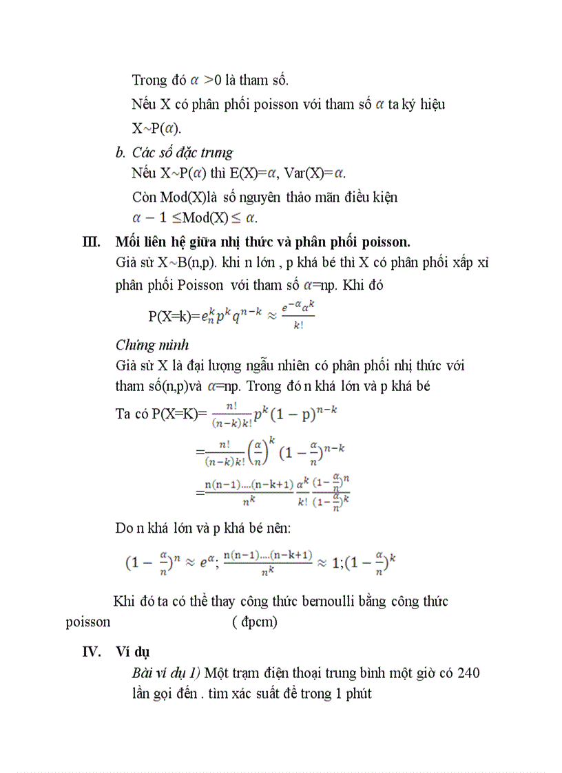 image for page Mối quan hệ của nhị thức và phân phối poisson
