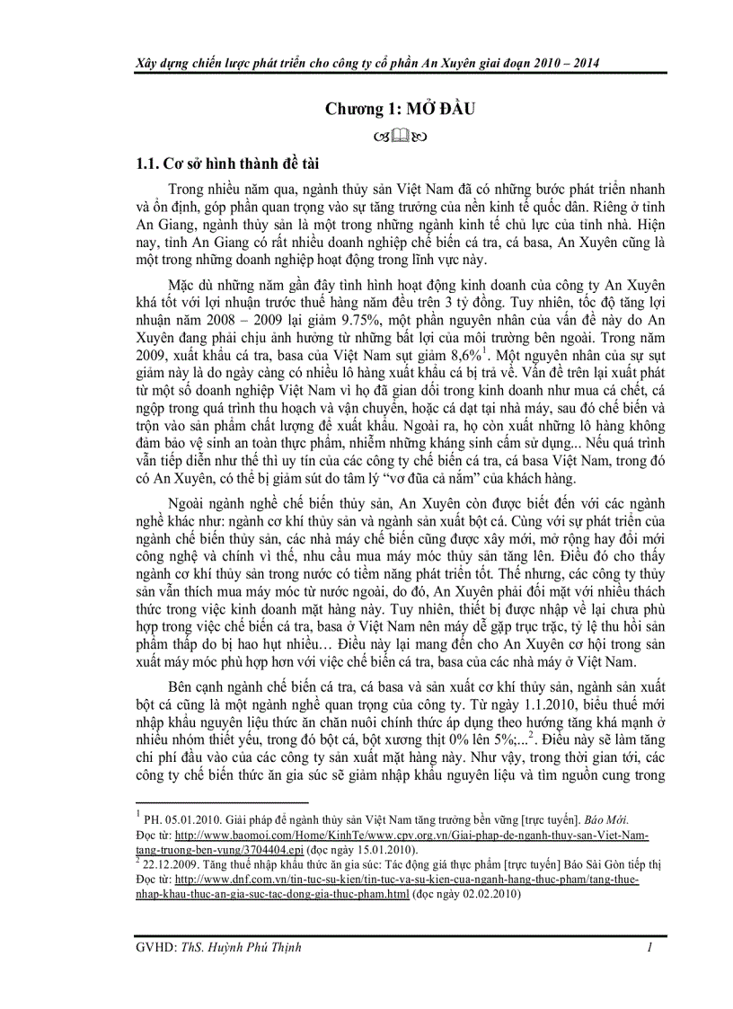 image for page Xây dựng chiến lược phát triển cho công ty cổ phần An Xuyên giai đoạn 2010 2014