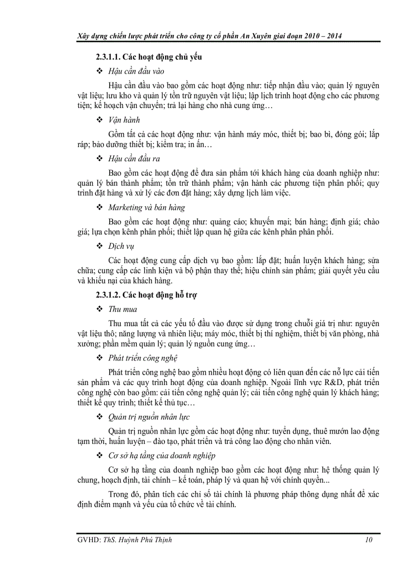 image for page Xây dựng chiến lược phát triển cho công ty cổ phần An Xuyên giai đoạn 2010 2014