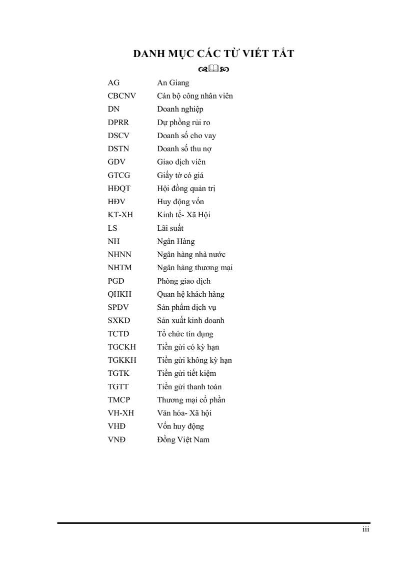 image for page Tác động của lãi suất đến hiệu quả huy động vốn và sử dụng vốn tại Ngân Hàng Sacombank chi nhánh An Giang năm 2006 2008