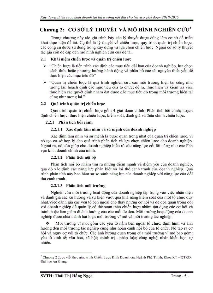 image for page Xây dựng chiến lược kinh doanh tại thị trường nội địa cho Công ty cổ phần Nam Việt giai đoạn 2010 2015