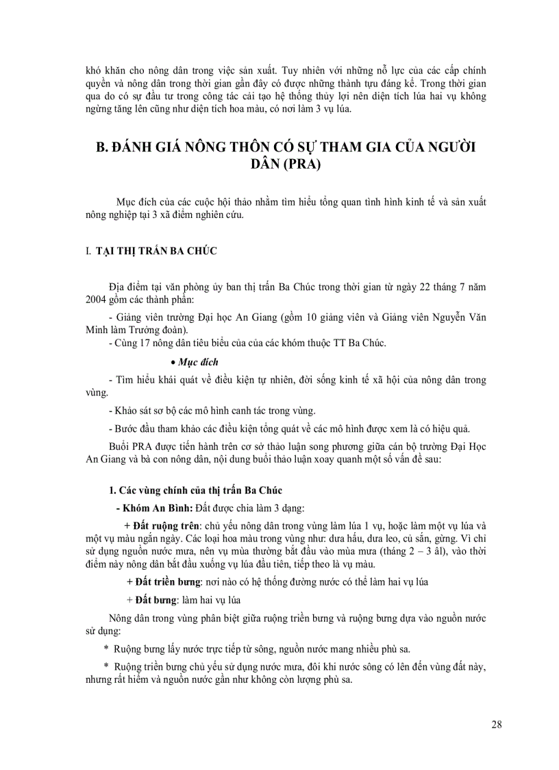 image for page Điều Tra Và Thiết Kế Xây Dựng Mô Hình Hệ Thống Canh Tác Bền Vững Trong Chuyển Đổi Cơ Cấu Cây Trồng Nơi Đất Cao Nhiều Cát Vùng Bảy Núi An Giang