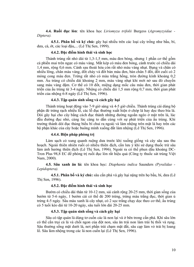 image for page Hiện trạng canh tác và một số biện pháp phòng trị sâu bệnh hại chính trên dưa hấu tại Tri Tôn và xã Vĩnh Thành Châu Thành An Giang