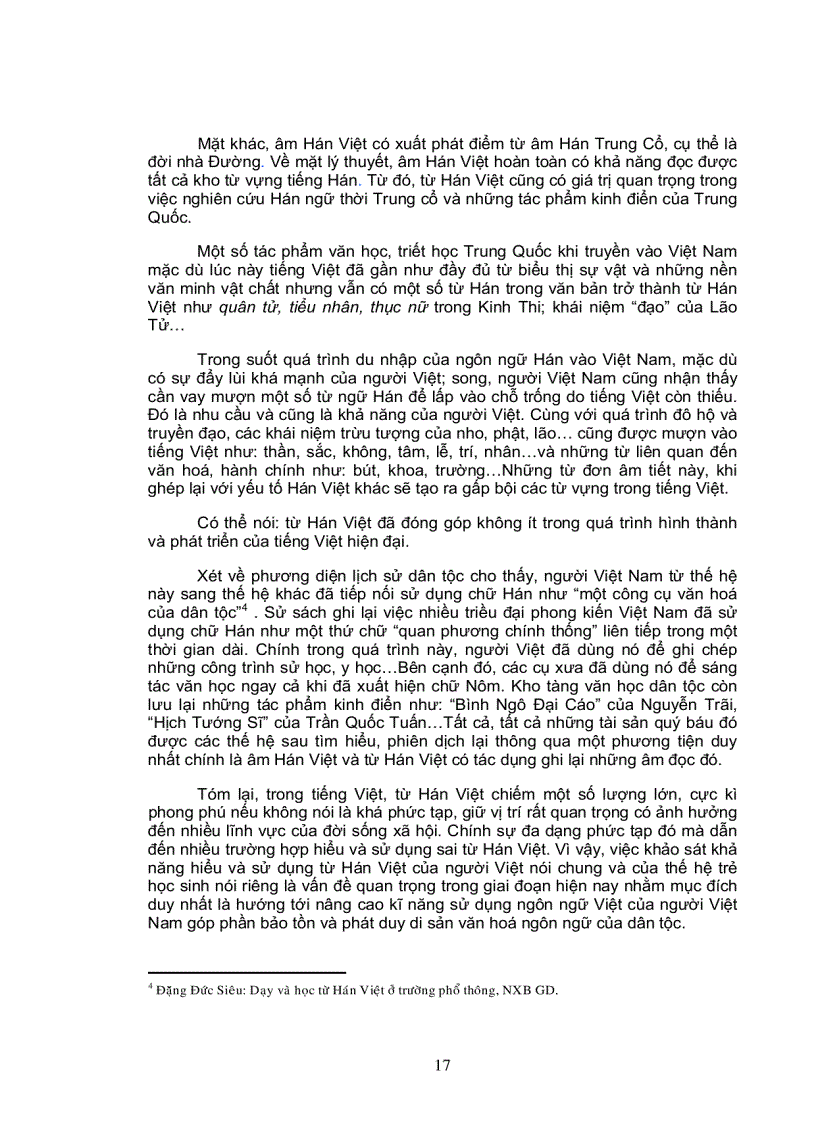 image for page Khảo Sát Khả Năng Hiểu Và Sử Dụng Từ Hán Việt Của Học Sinh Khối 10 Và 12 Trường Trung Học Phổ Thông Long Xuyên