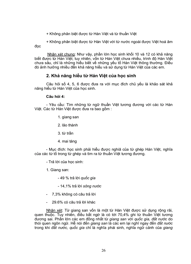 image for page Khảo Sát Khả Năng Hiểu Và Sử Dụng Từ Hán Việt Của Học Sinh Khối 10 Và 12 Trường Trung Học Phổ Thông Long Xuyên