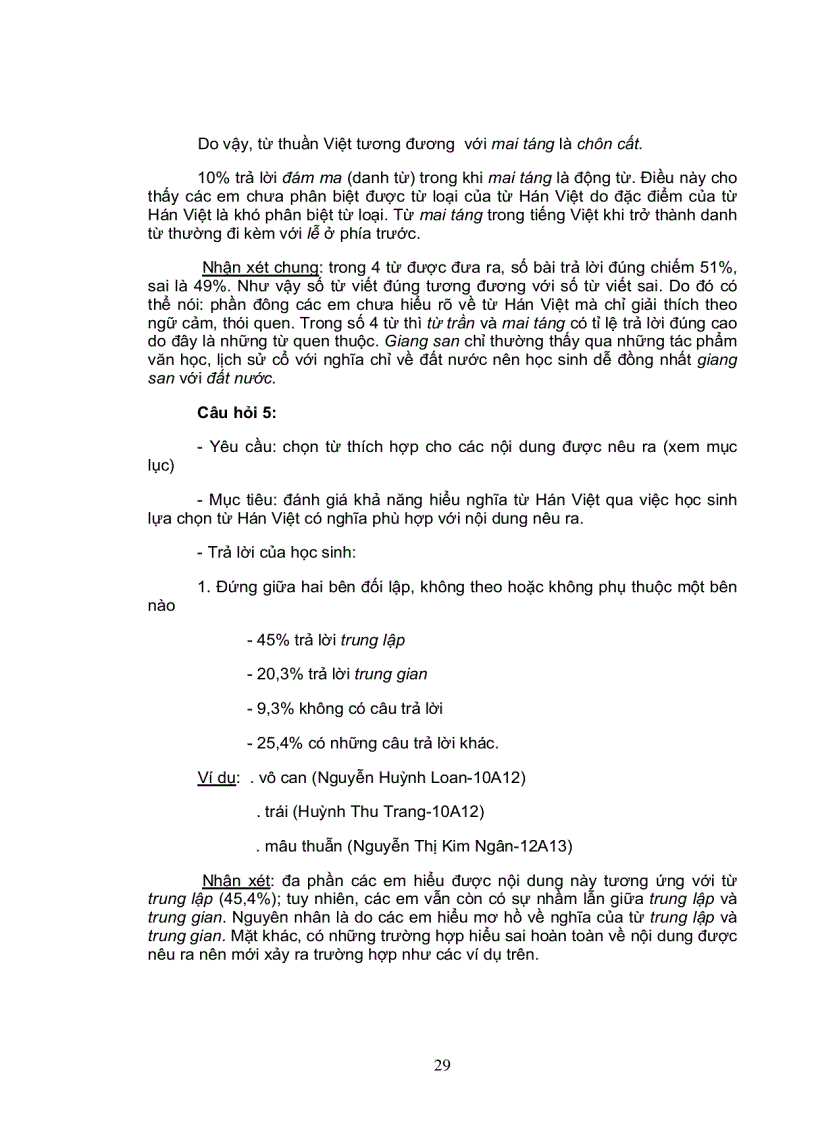 image for page Khảo Sát Khả Năng Hiểu Và Sử Dụng Từ Hán Việt Của Học Sinh Khối 10 Và 12 Trường Trung Học Phổ Thông Long Xuyên