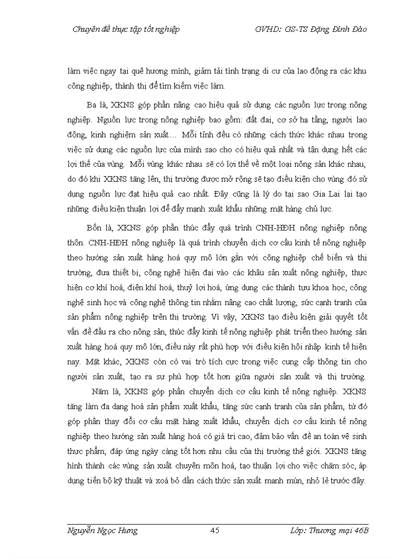 image for page Thúc đẩy xuất khẩu hàng nông sản của các địa phương và TP thực trạng và giải pháp