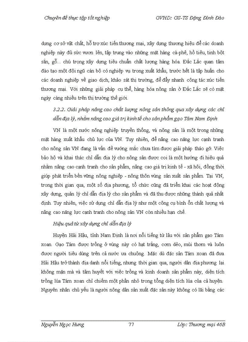image for page Thúc đẩy xuất khẩu hàng nông sản của các địa phương và TP thực trạng và giải pháp